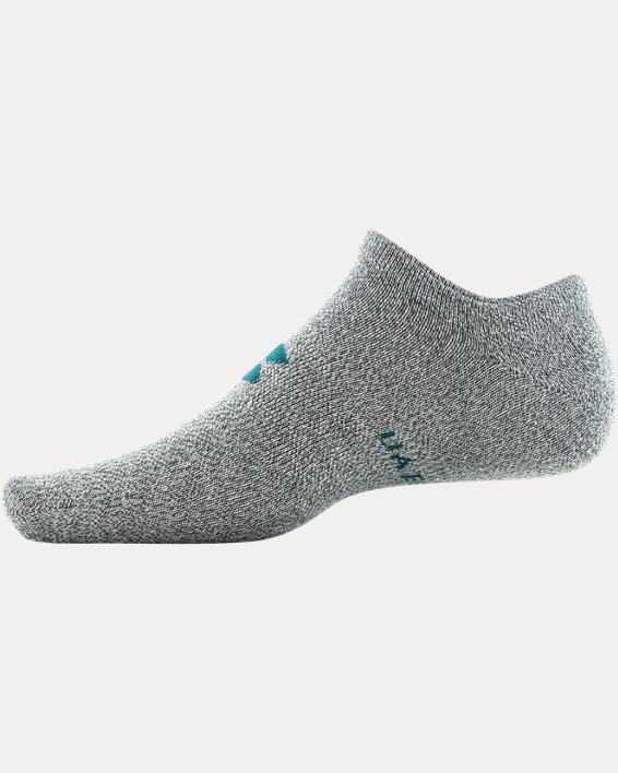 Men's UA Essential Lite 6-Pack Socks, Green, pdpMainDesktop image number 10